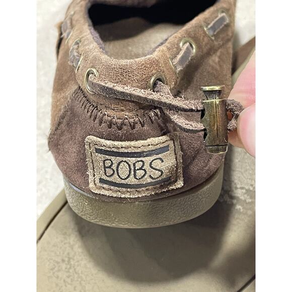 Bobs from Skechers Women’s 8 Brown Slip On Shoes Flats Espadrille Boho Comfort - Picture 9 of 12